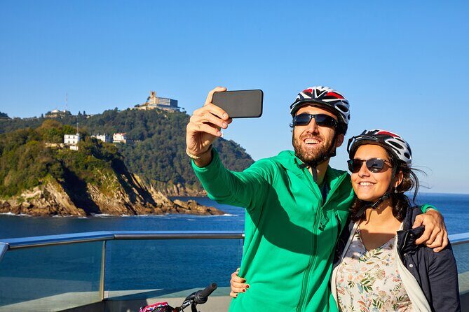 San Sebastian E-bike trour: Basque History and Cultural. - Starting at Reyes Católicos and rolling toward Buen Pastor Cathedral