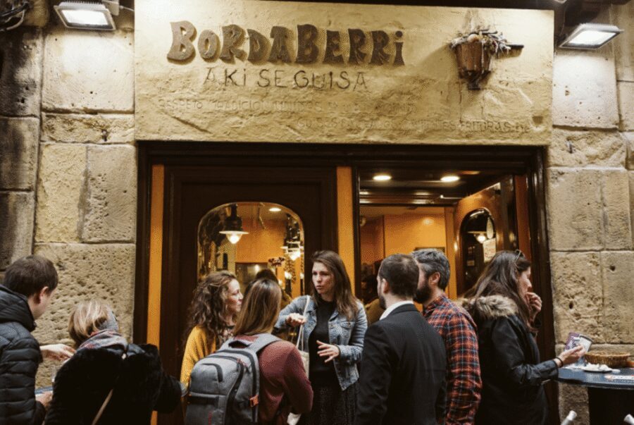 San Sebastian: Pintxos and Wine Tour with 5 Tastings - Meeting behind the Good Shepherd Cathedral: fast start, easy orientation