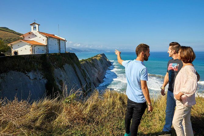 Zarautz, Getaria And Zumaia From San Sebastian - Getaria: Old Town charm, San Salvador church, and famous names
